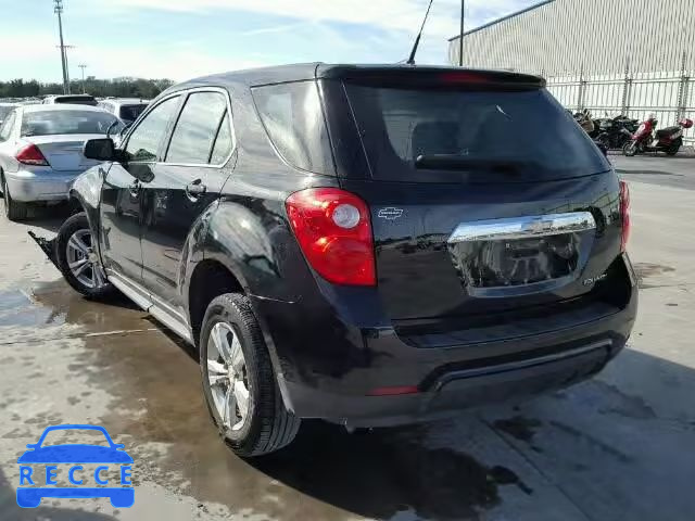 2011 CHEVROLET EQUINOX LS 2GNALBEC2B1182972 image 2