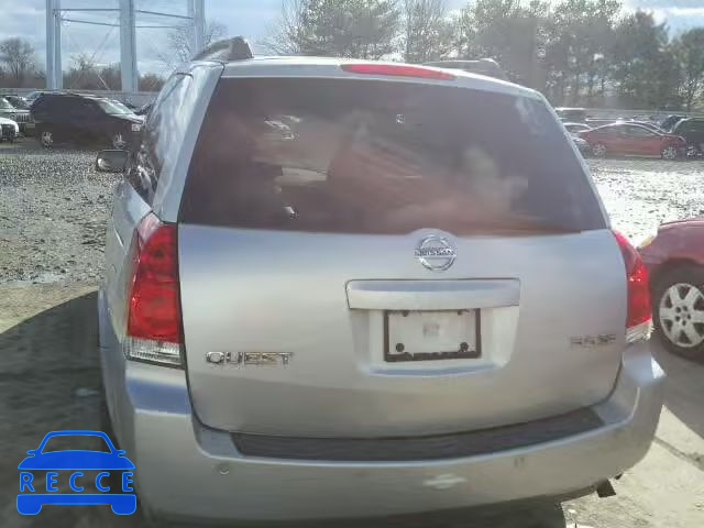 2004 NISSAN QUEST S/SE 5N1BV28U64N315290 image 9