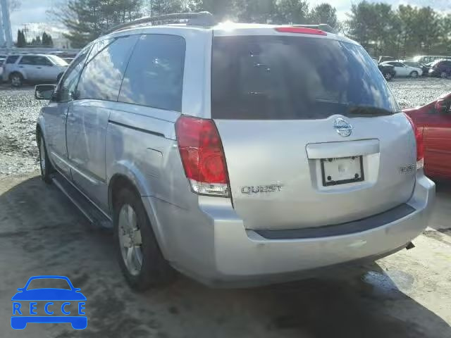 2004 NISSAN QUEST S/SE 5N1BV28U64N315290 image 2