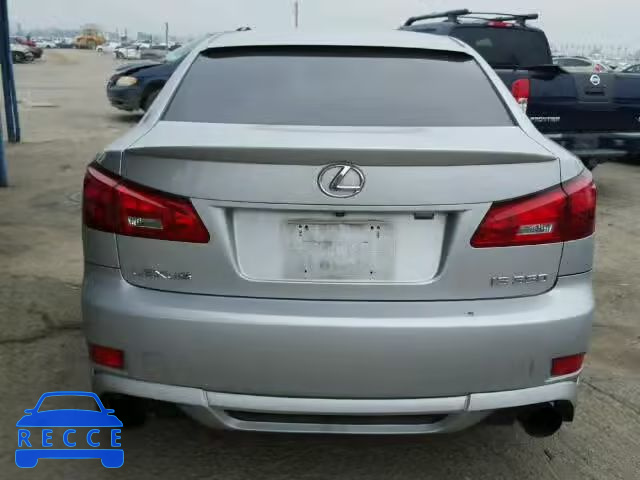 2006 LEXUS IS350 JTHBE262265003958 зображення 9