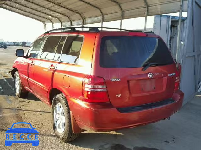 2002 TOYOTA HIGHLANDER JTEGF21A720060114 image 2