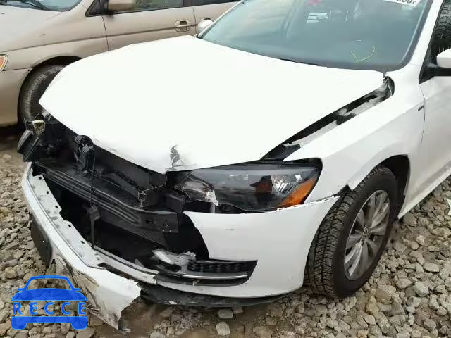 2015 VOLKSWAGEN PASSAT S 1VWAT7A34FC095714 image 9