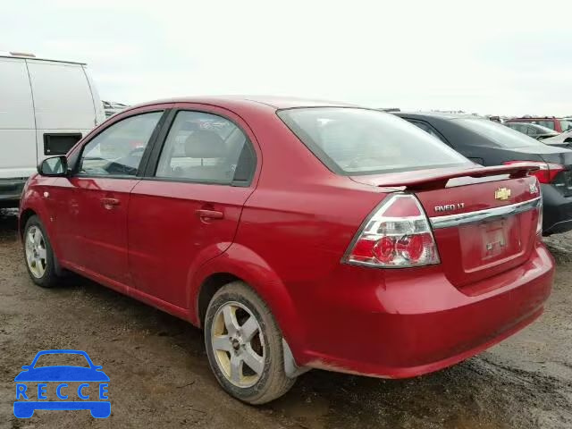 2007 CHEVROLET AVEO LT KL1TG566X7B057006 image 2