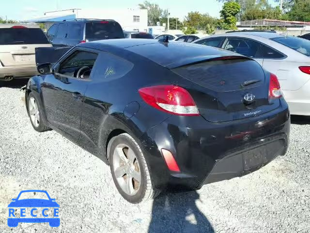 2013 HYUNDAI VELOSTER KMHTC6AD1DU092626 image 2