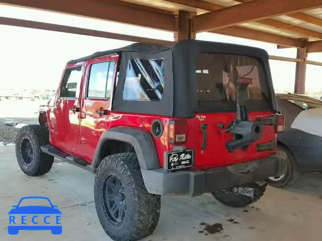 2007 JEEP WRANGLER X 1J4GA39187L141068 image 2