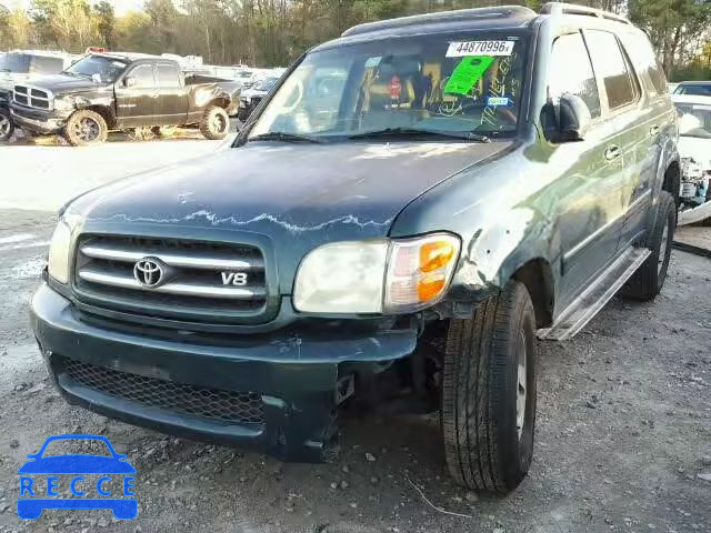 2001 TOYOTA SEQUOIA LI 5TDZT38A41S047754 зображення 1