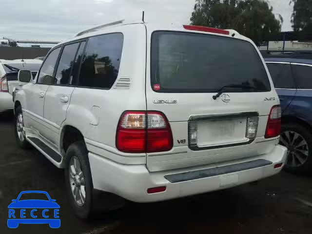 2003 LEXUS LX 470 JTJHT00W433528851 image 2