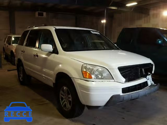 2004 HONDA PILOT EXL 2HKYF18524H571182 image 0