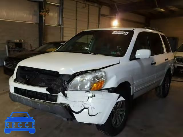 2004 HONDA PILOT EXL 2HKYF18524H571182 image 1