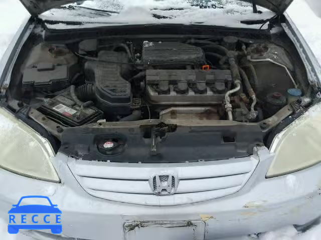 2002 HONDA CIVIC LX 2HGES16592H527835 зображення 6