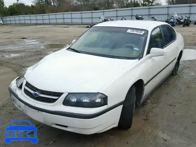 2004 CHEVROLET IMPALA 2G1WF52E749277022 image 1