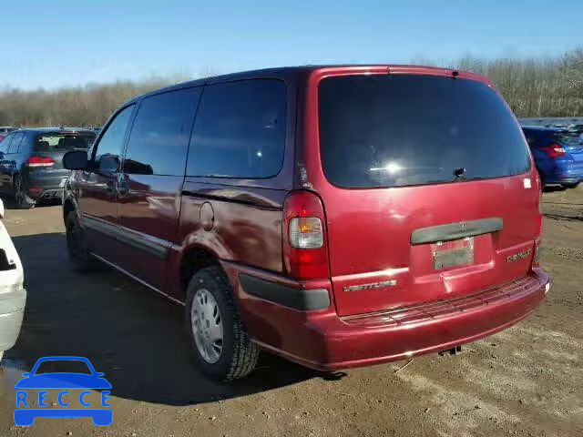 2002 CHEVROLET VENTURE 1GNDX03E72D152235 Bild 2