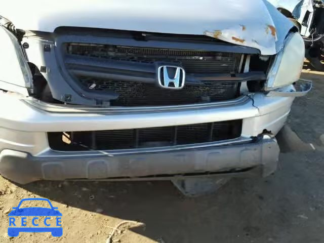 2005 HONDA PILOT EXL 2HKYF18765H502708 image 9