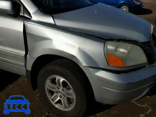 2005 HONDA PILOT EXL 2HKYF18765H502708 image 8