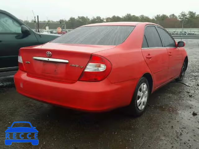 2002 TOYOTA CAMRY LE/X 4T1BE32K42U584629 зображення 3