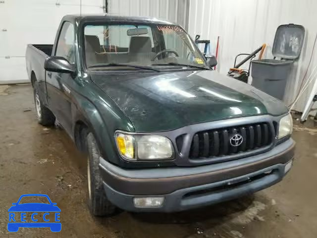 2001 TOYOTA TACOMA 5TENL42N11Z840027 image 0