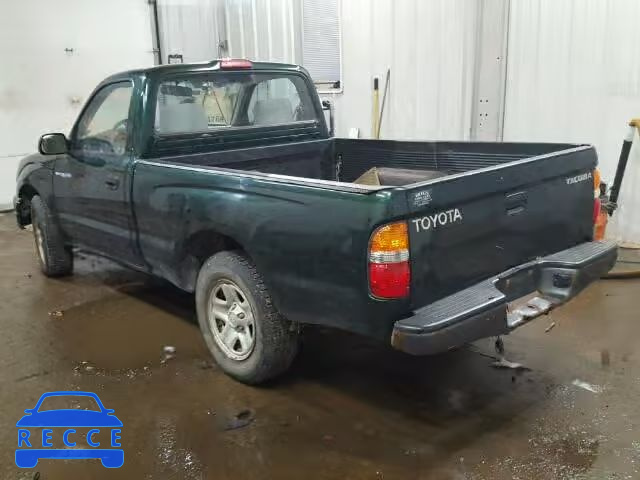 2001 TOYOTA TACOMA 5TENL42N11Z840027 image 2