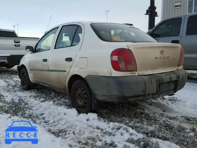 2002 TOYOTA ECHO JTDBT123X20209990 image 2