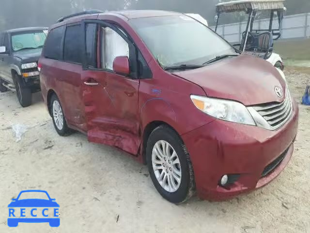 2011 TOYOTA SIENNA XLE 5TDYK3DC5BS113669 зображення 0