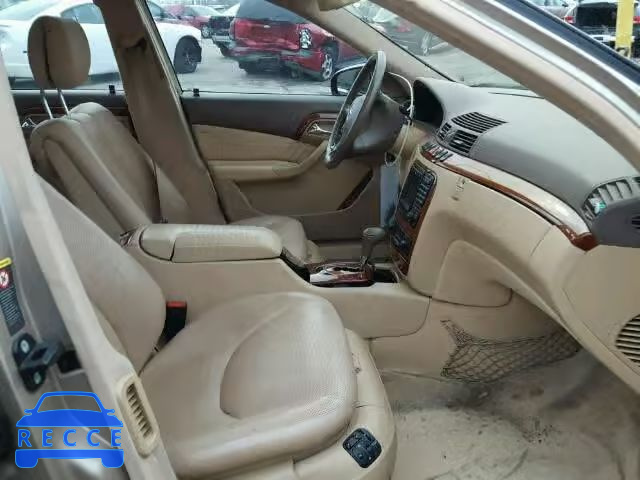 2002 MERCEDES-BENZ S430 WDBNG70JX2A246729 image 4