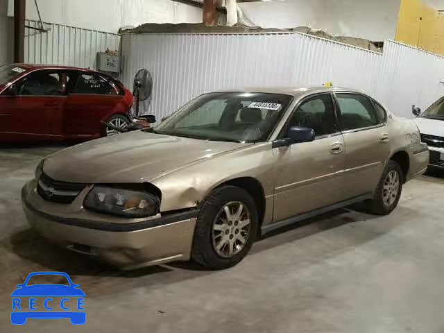 2002 CHEVROLET IMPALA 2G1WF55E529345410 зображення 1