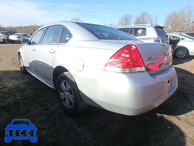 2011 CHEVROLET IMPALA LS 2G1WF5EK8B1163141 зображення 2