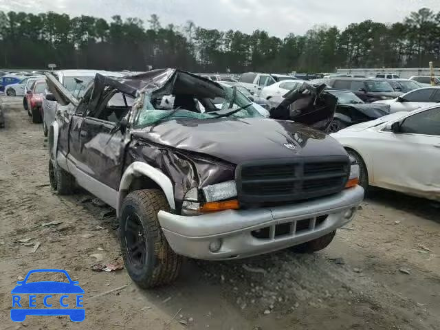 2004 DODGE DAKOTA SLT 1D7HG42N44S614421 зображення 0