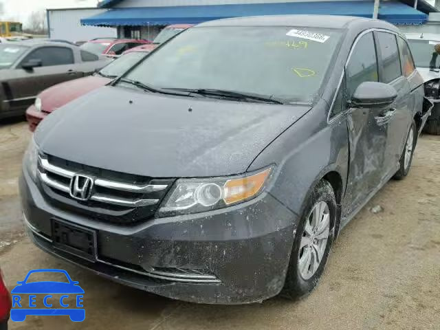 2016 HONDA ODYSSEY SE 5FNRL5H34GB077993 image 1