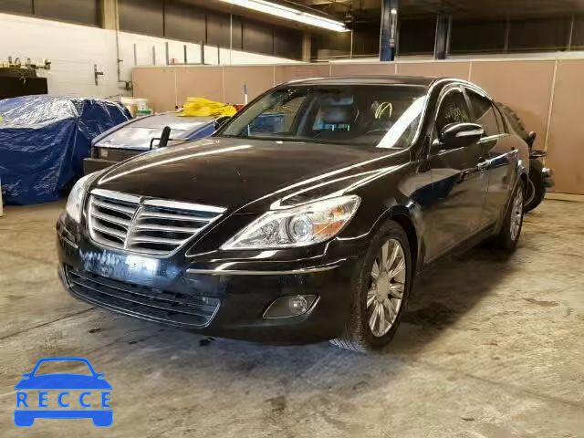 2009 HYUNDAI GENESIS KMHGC46E49U017238 image 1