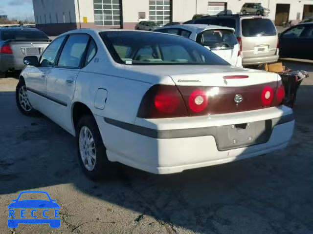 2001 CHEVROLET IMPALA 2G1WF55EX19227271 image 2