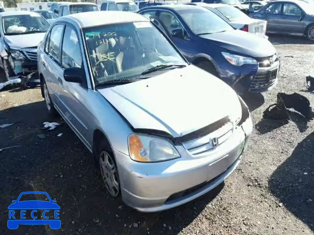 2001 HONDA CIVIC LX 2HGES16501H620127 image 0