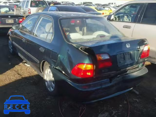 2000 HONDA CIVIC LX 2HGEJ657XYH505452 image 2