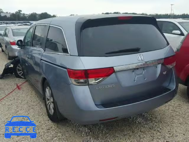 2014 HONDA ODYSSEY EX 5FNRL5H66EB129826 image 2