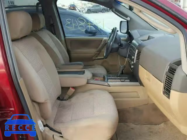 2005 NISSAN ARMADA 5N1AA08A55N737909 image 4