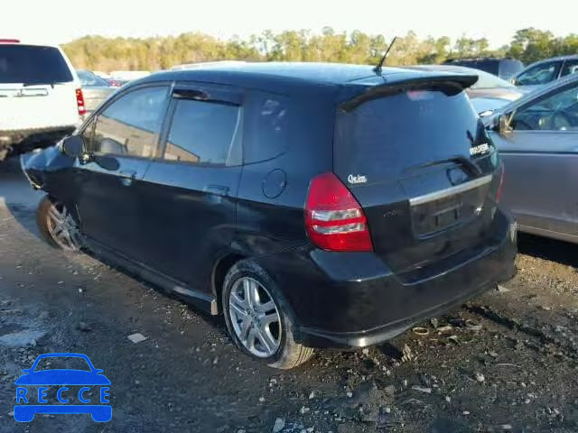 2007 HONDA FIT SPORT JHMGD38667S025298 image 2