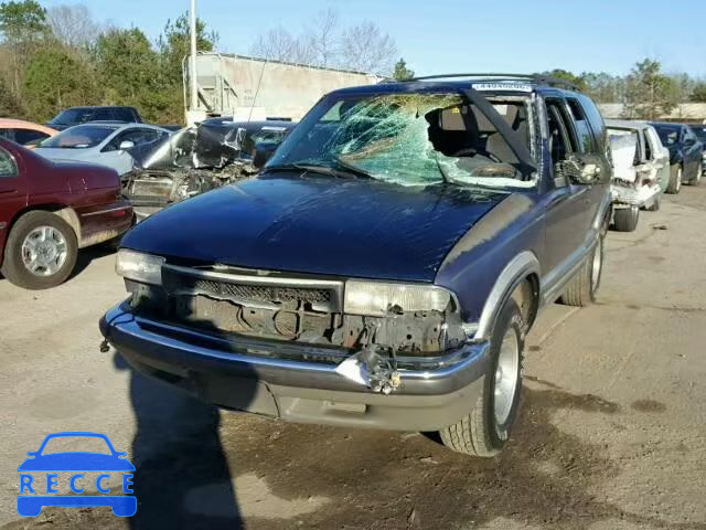 1999 CHEVROLET BLAZER 1GNCS13W7X2234686 зображення 1