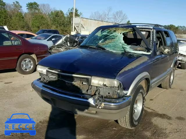 1999 CHEVROLET BLAZER 1GNCS13W7X2234686 зображення 8