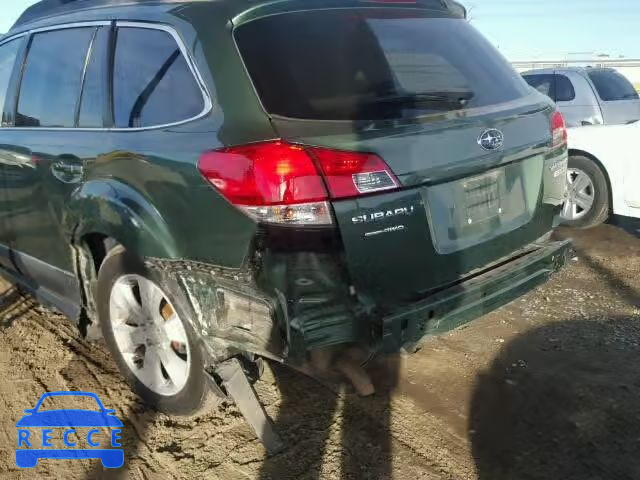 2010 SUBARU OUTBACK 2. 4S4BRBKC2A3332468 зображення 9