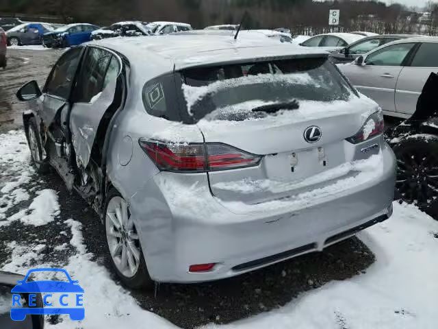 2013 LEXUS CT200H JTHKD5BH3D2169354 зображення 2