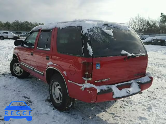 2001 CHEVROLET BLAZER 1GNDT13W11K190869 image 3