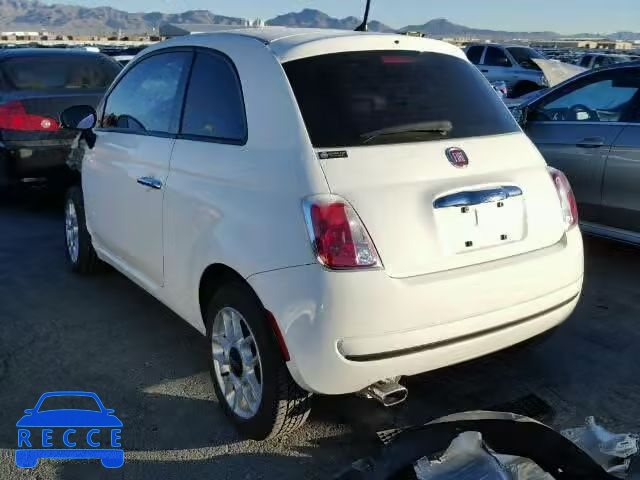 2014 FIAT 500 POP 3C3CFFAR8ET288439 image 2