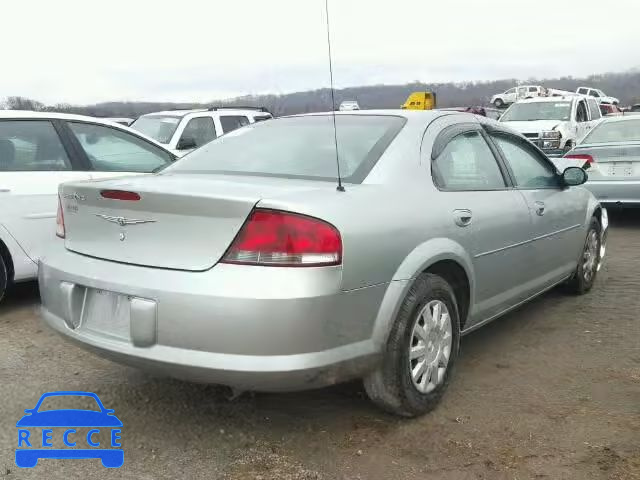 2004 CHRYSLER SEBRING LX 1C3EL46X84N388083 зображення 3