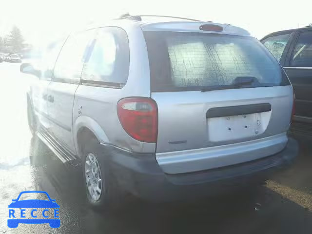 2001 CHRYSLER VOYAGER 1C4GJ25371B165348 Bild 2