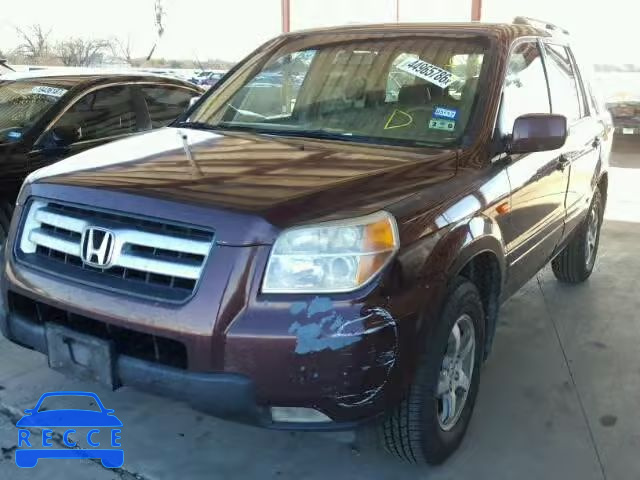 2007 HONDA PILOT EXL 5FNYF28507B033945 image 1