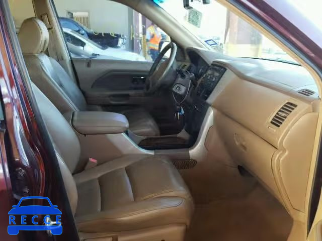 2007 HONDA PILOT EXL 5FNYF28507B033945 image 4