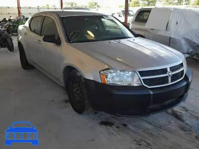 2008 DODGE AVENGER SE 1B3LC46K18N161168 image 0