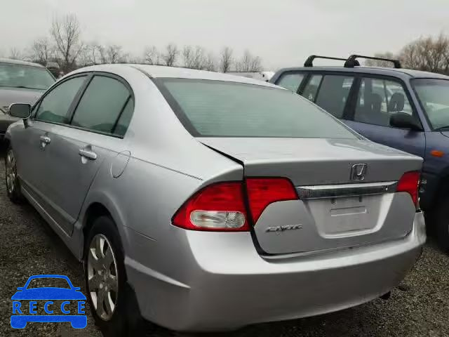 2010 HONDA CIVIC LX 2HGFA1F56AH315142 image 2