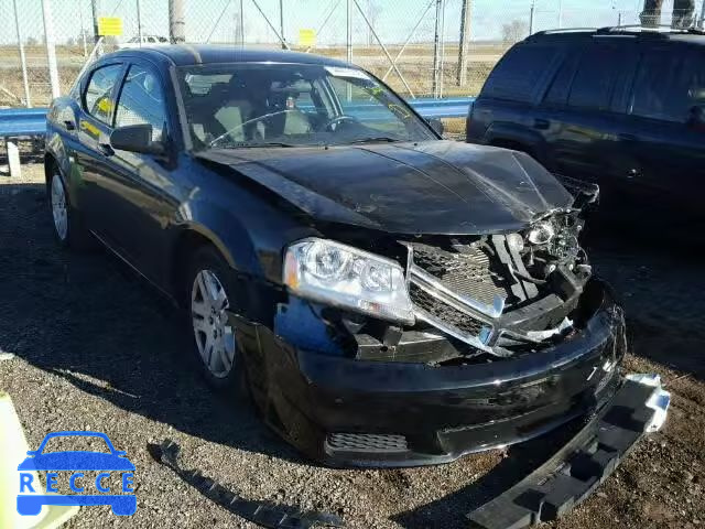 2012 DODGE AVENGER SE 1C3CDZABXCN275523 зображення 0