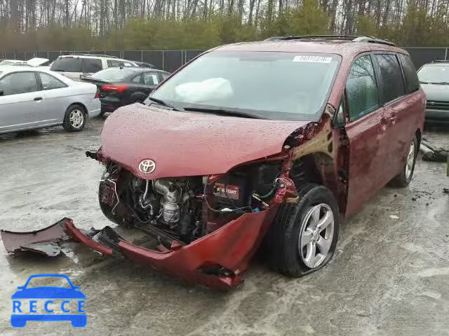 2013 TOYOTA SIENNA LE 5TDKK3DC2DS394645 image 1