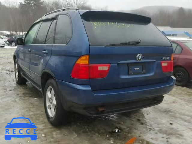 2003 BMW X5 3.0I 5UXFA53523LV89680 зображення 2